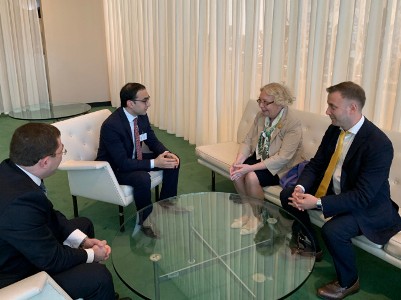 Armenia Deputy PM meets with new Director-General of UN Office at Geneva