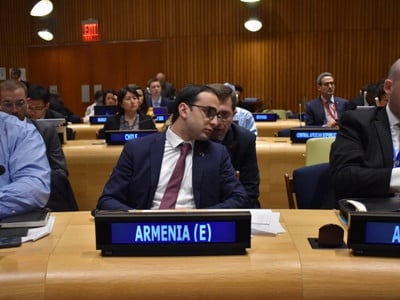 Armenia official at UN forum: We are committed to continuing “smart development” agenda