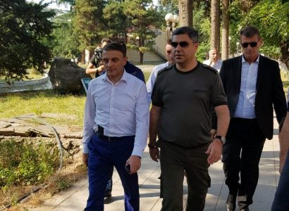 Armenia National Security Service Director arrives in Ijevan