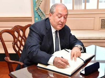 Armenia President signs 6 laws adopted by parliament