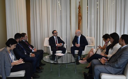 Armenian Deputy PM meets with Lebanese counterpart