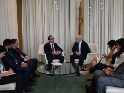 Armenia Deputy PM meets UN secretary-general's special representative on disaster risk reduction