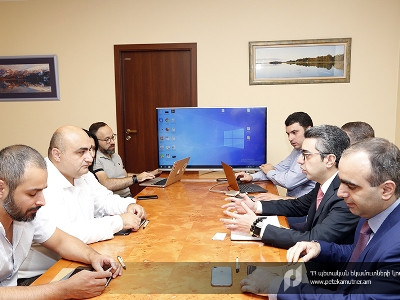 Georgian delegation introduced to Armenia State Revenue Committee's information systems