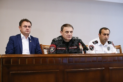 Օսիպյանը ներկայացրել է ոստիկանության Տավուշի մարզային վարչության պետին. Նա համակարգում է 23 տարի
