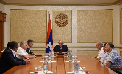 Karabakh President meets with ARF-D Artsakh Central Committee members