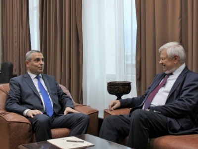 Artsakh FM Masis Mayilian receives Ambassador Andrzej Kasprzyk