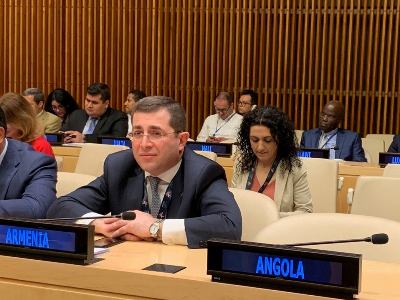 Armenia’s UN envoy elected ECOSOC Vice-President