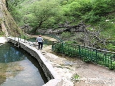 Սատանի կամրջից ընկած քաղաքացին 16 տարեկան է. նրան տեղափոխել են Գորիսի ԲԿ