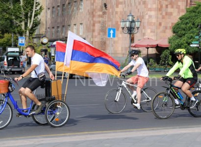 Tour de Masis եւ «ջրոցի» փոխվարչապետի, նախարարների, մարզպետի եւ դեսպանի մասնակցությամբ (ֆոտո)