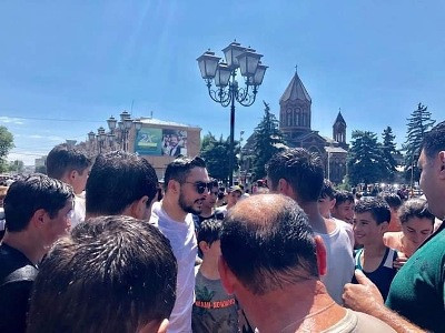 «Նման բան Գյումրիում երբեք չի եղել». Գյումրիում Վարդավառն այս տարի աննախադեպ էր (ֆոտո)