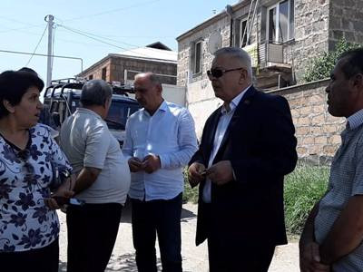 Եղեգնաձորի Նորավան թաղամասում կոյուղագիծ չկա. ահազանգում է Սերգեյ Բագրատյանը