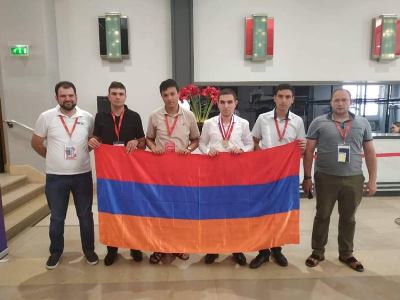 Փարիզի միջազգային օլիմպիադայում Հայաստանի թիմը նվաճել է 1 բրոնզե մեդալ եւ 2 գովասանագիր