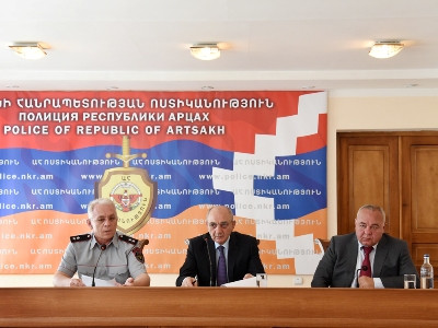 Karabakh Police sum up first half-year results, President in attendance
