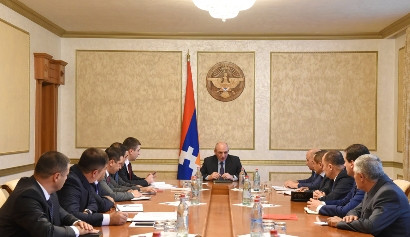 Karabakh President convenes working consultation