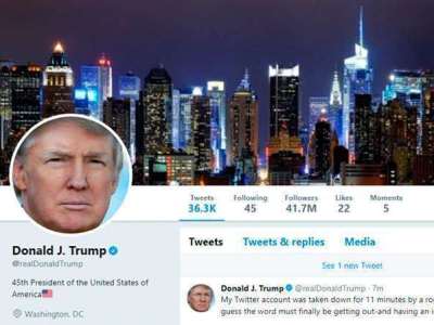 Trump says tweeting is his only form of defense against media