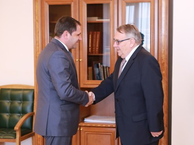 Սուրեն Պապիկյանը Չեխիայի նոր դեսպանի հետ քննարկել է ԵՏՄ շրջանակներում համագործակցության հնարավորություններին