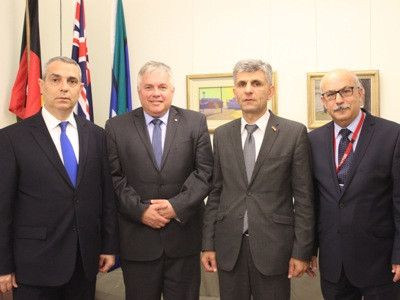 Karabakh FM continues meetings in Australia parliament