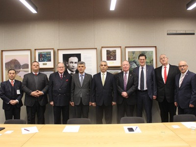 Karabakh FM at Australia New South Wales Parliament, meets with Group of Friendship with Armenia
