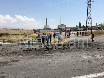 Քաղաքացին Սևանի ճանապարհին պայթյունից վնասված ավտոմեքենայով հեռացել է. ոստիկանությունը գտել է մեքենան