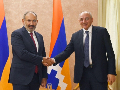 Sahakyan and Pashinyan discuss interaction between Artsakh and Armenia