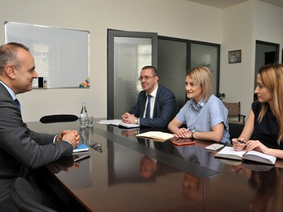 ԿԳՄՍ նախարարի տեղակալն ընդունել է Իտալիայի դեսպանին