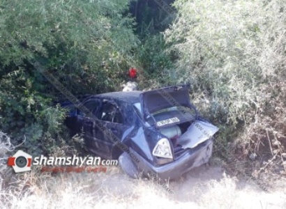 Ուրցաձոր գյուղում Mercedes-ը գլորվել է ձորը․ վարորդը հոսպիտալացվել է
