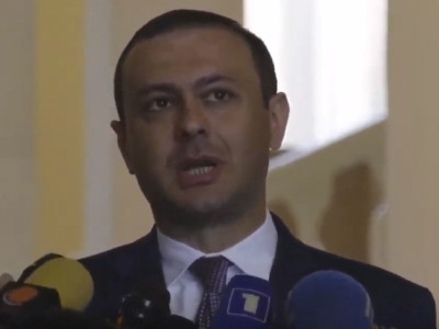 Armenia Security Council Secretary has no comment on PM's statement on "foreign forces"