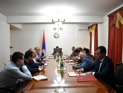 Session held ahead of events dedicated to 28th anniversary of Karabakh independence