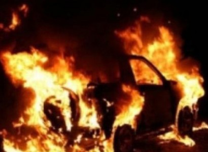 Գյումրիում «Porsche» է ամբողջությամբ այրվել