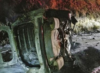 Կալիֆոռնիայում արջն ընկել է շերիֆի տեղակալի ծառայողական մեքենայի վրա. ավտոմեքենան ջարդուփշուր է եղել