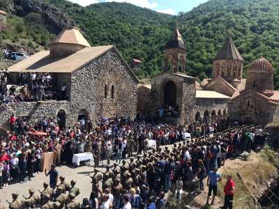 Դադիվանքում տեղի է ունեցել զինվորների երդմնակալության արարողություն (ֆոտո)