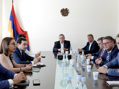 Armenia Deputy Justice Minister receives deputies of Saxony-Anhalt's Landtag