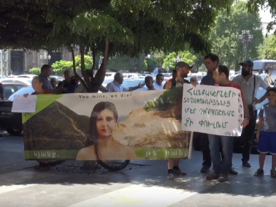 Armenia PM does not receive protesters against Amulsar gold mine operation