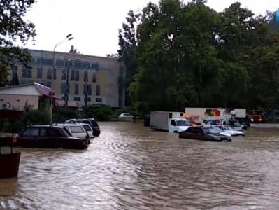 Տեղումները հեղեղել են Սոչի քաղաքը