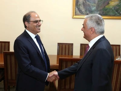 Մհեր Գրիգորյանն ու Ջիհադ Ազուրը քննարկել են բարեփոխումների երեք կարեւոր ուղղությունները