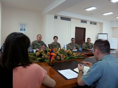 Kansas National Guard delegation arrives in Armenia