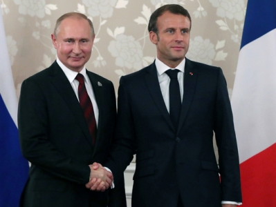 Russian and French presidents discuss Karabakh