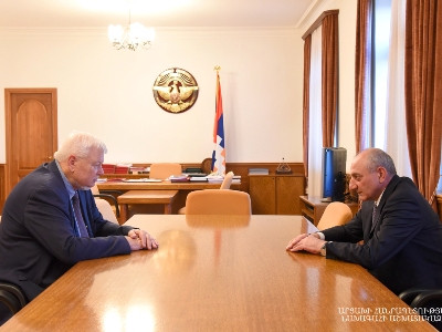 Artsakh President receives Andrzej Kasprzyk