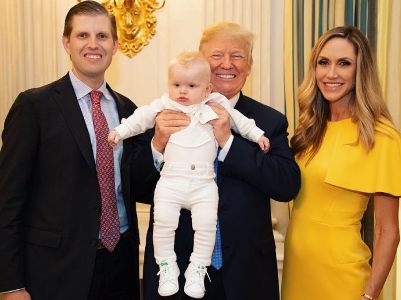 US President becomes grandfather for 10th time