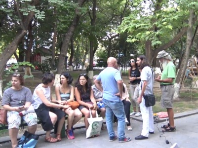 Discussion on Amulsar gold mine exploitation at Saryan Grove in Yerevan (LIVE)