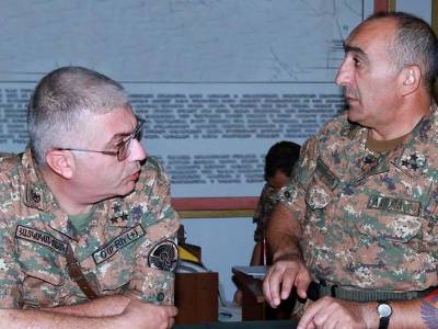 Artsakh army conducts headquarters trainings