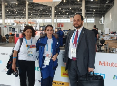 Armenian delegation participating in WorldSkills Kazan 2019