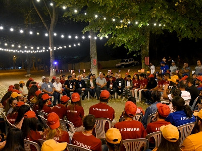 Karabakh President meets with “Victorious 2019” pan-Armenian youth forum participants