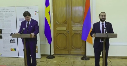 Sweden Riksdag Speaker explains why large delegation is in Armenia