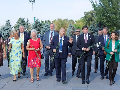 Speaker of Swedish Riksdag visits Armenian Genocide Memorial Complex