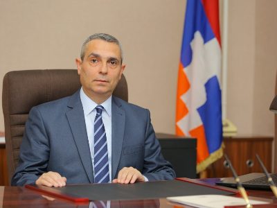 Artsakh Foreign Minister receives MEP Martin Sonneborn