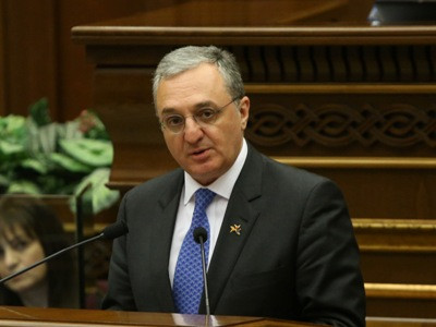 FM notes 3 basic principles of Armenia foreign policy