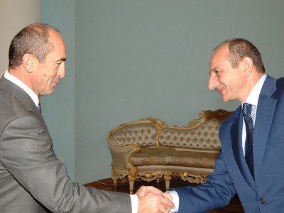 Armenia 2nd President to Karabakh’s Sahakyan: I wish you productive work for good of Artsakh people