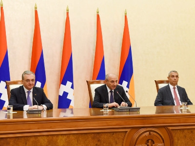Artsakh President and Armenia FM discuss Artsakh issue
 