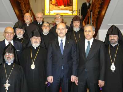 Bishop Mashalian meets with Turkey's Erdogan